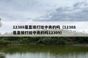 12388是直接打给中央的吗（12388是直接打给中央的吗12309）