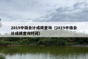 2019中级会计成绩查询（2019中级会计成绩查询时间）