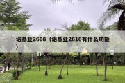 诺基亚2608（诺基亚2610有什么功能）