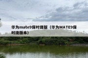 华为mate9保时捷版（华为MATE9保时捷版本）