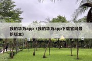 我的华为app（我的华为app下载官网最新版本）