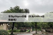 华为p50pro价格（华为P50Pro价格曲线）