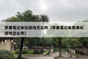 苹果笔记本玩游戏怎么样（苹果笔记本用来玩游戏怎么样）