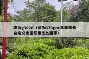 华为g302d（华为G30por手表表盘自定义来回切换怎么回事）