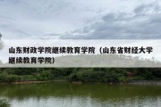 山东财政学院继续教育学院（山东省财经大学继续教育学院）