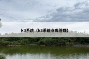 k3系统（k3系统仓库管理）