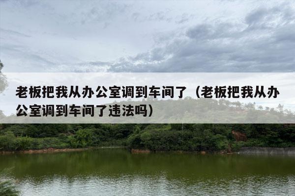 老板把我从办公室调到车间了（老板把我从办公室调到车间了违法吗）