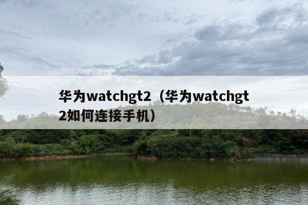 华为watchgt2（华为watchgt2如何连接手机）