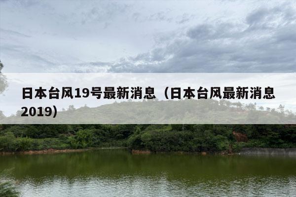 日本台风19号最新消息（日本台风最新消息2019）