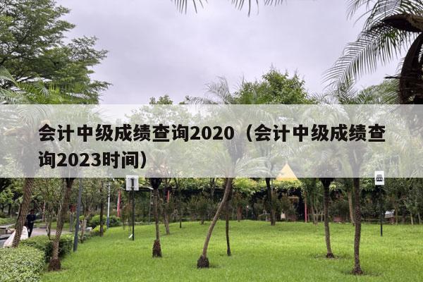 会计中级成绩查询2020（会计中级成绩查询2023时间）