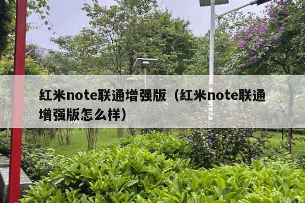 红米note联通增强版（红米note联通增强版怎么样）