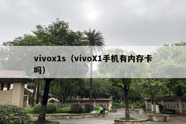 vivox1s（vivoX1手机有内存卡吗）