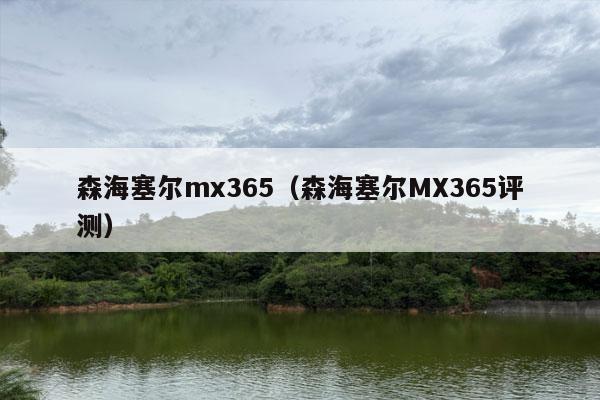 森海塞尔mx365（森海塞尔MX365评测）