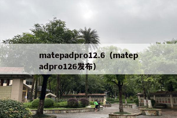 matepadpro12.6（matepadpro126发布）