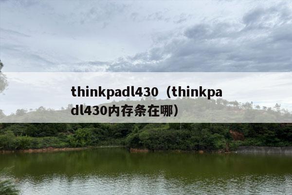 thinkpadl430（thinkpadl430内存条在哪）