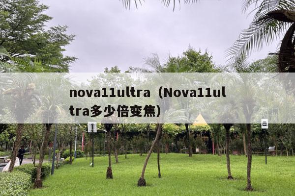 nova11ultra（Nova11ultra多少倍变焦）