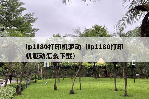 ip1180打印机驱动（ip1180打印机驱动怎么下载）