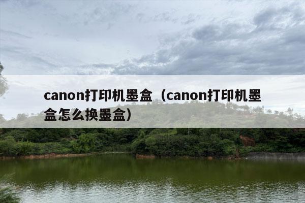 canon打印机墨盒（canon打印机墨盒怎么换墨盒）